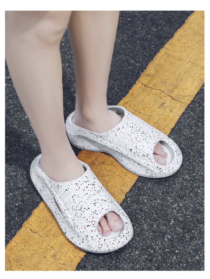 Sandal Thick Bottom One-word Drag