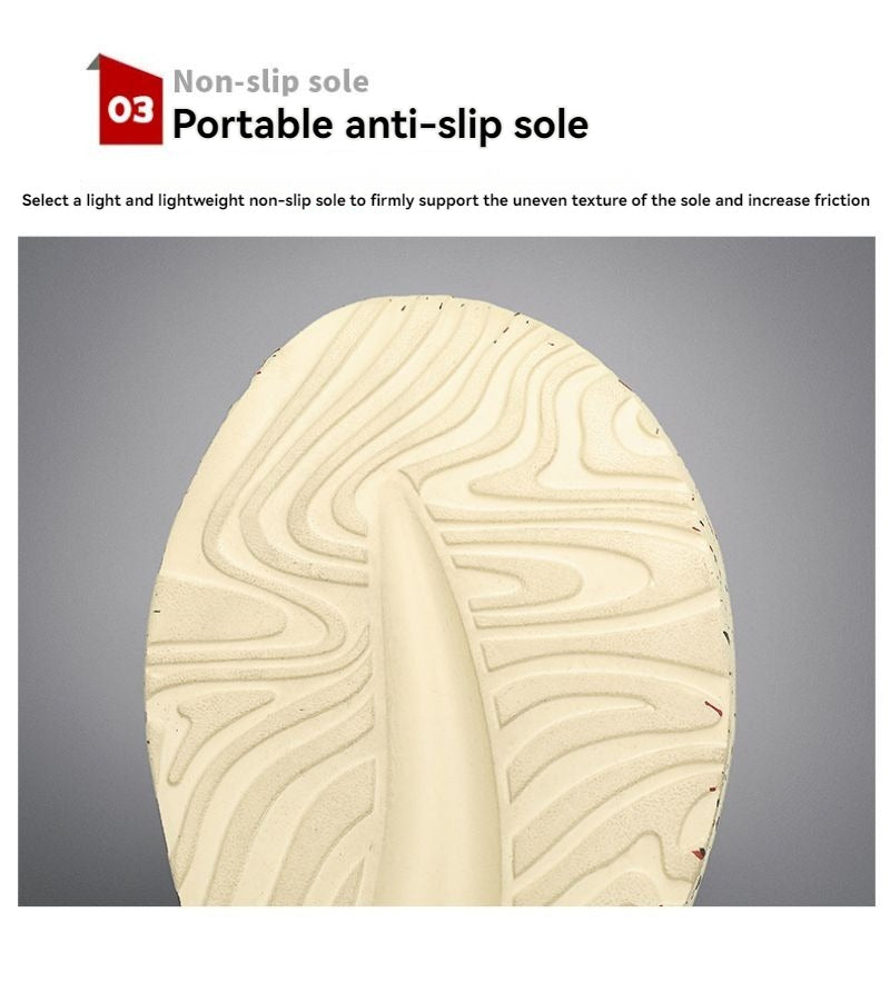 Sandal Thick Bottom One-word Drag