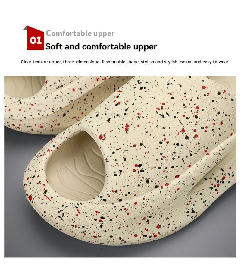 Sandal Thick Bottom One-word Drag