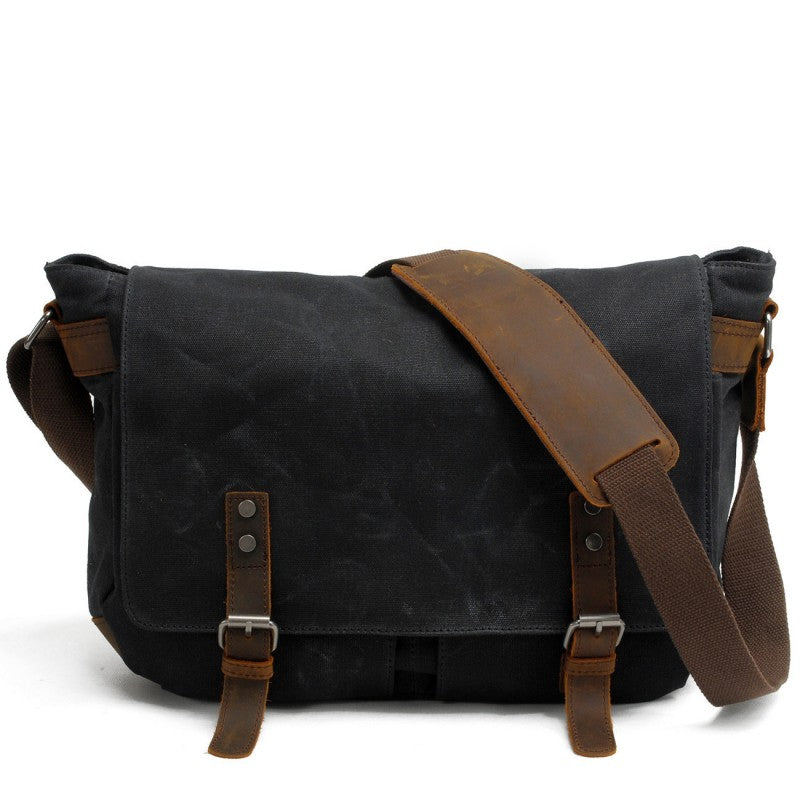 Men's Casual Canvas Shoulder Bag