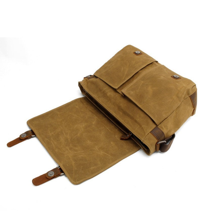 Men's Casual Canvas Shoulder Bag