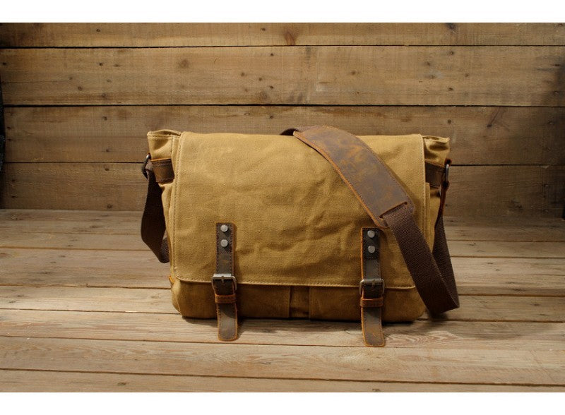 Men's Casual Canvas Shoulder Bag