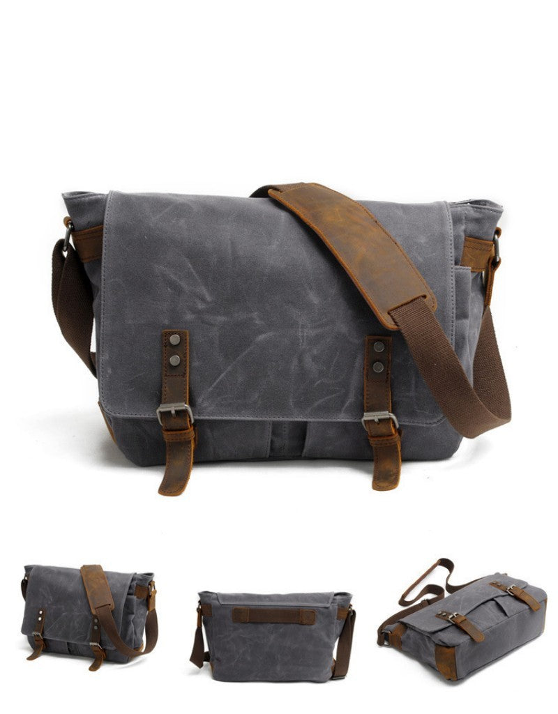 Men's Casual Canvas Shoulder Bag