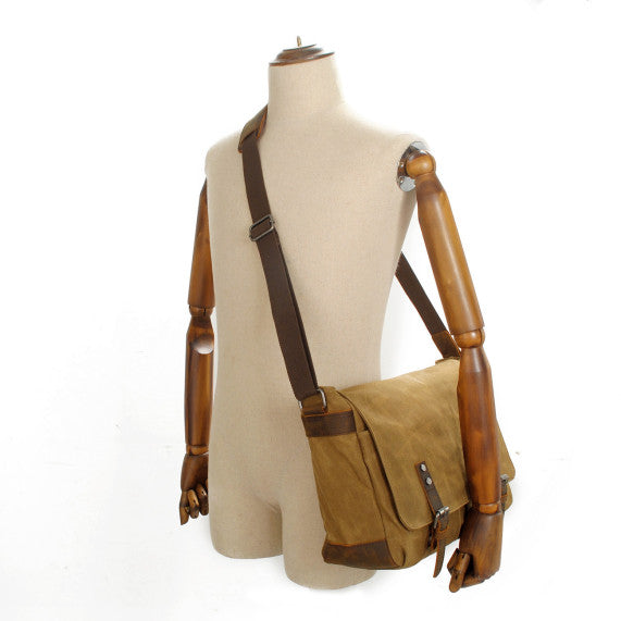 Men's Casual Canvas Shoulder Bag
