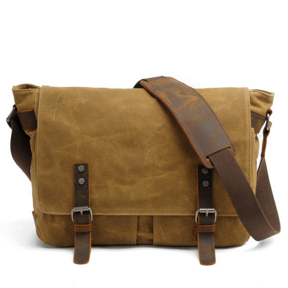 Men's Casual Canvas Shoulder Bag