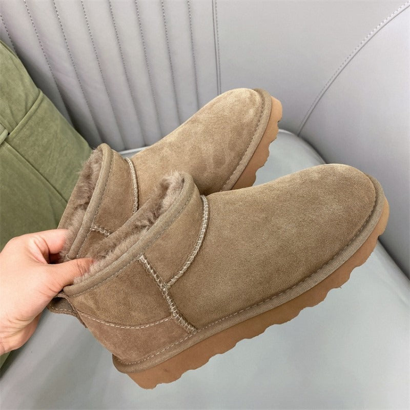 Winter Fleece-Lined Thick Snow Boots – Warmth Meets Style in Every Step