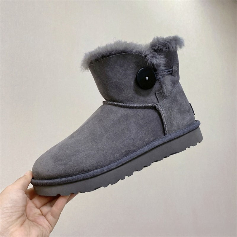 Winter Thick Snow Boots with Fleece Lining