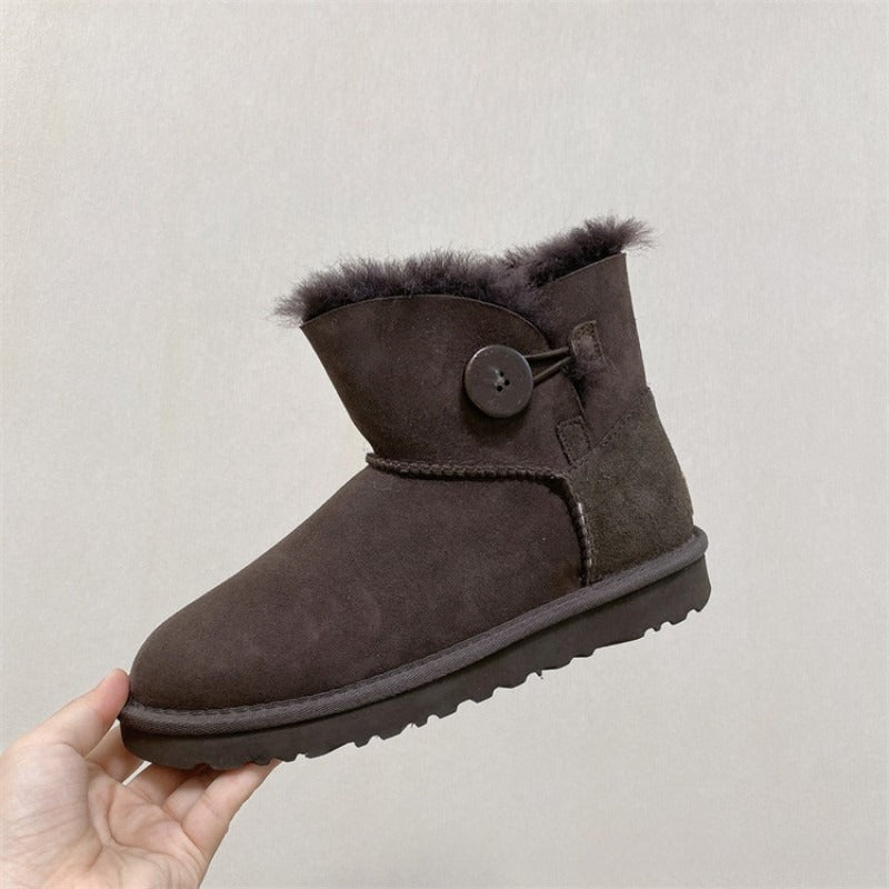 Winter Thick Snow Boots with Fleece Lining