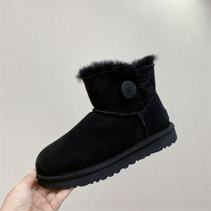 Winter Thick Snow Boots with Fleece Lining
