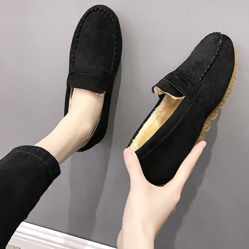 Fleece-lined Cotton Shoes