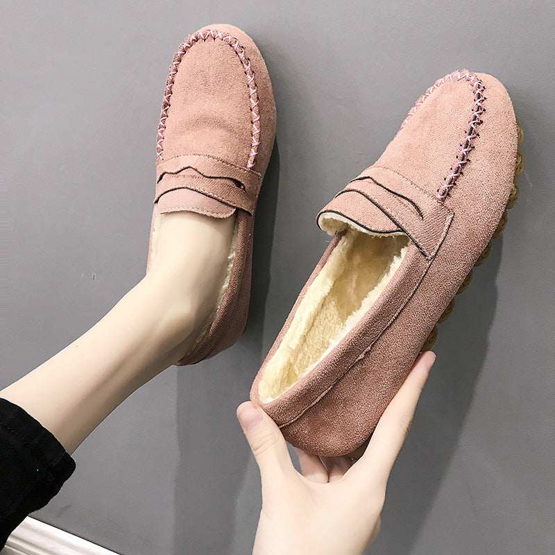 Fleece-lined Cotton Shoes