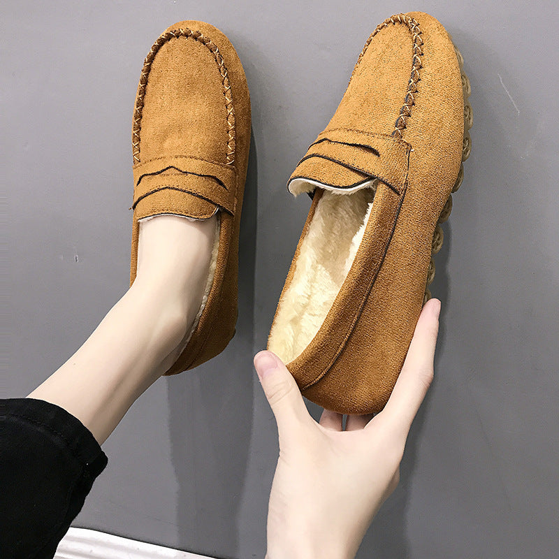 Fleece-lined Cotton Shoes