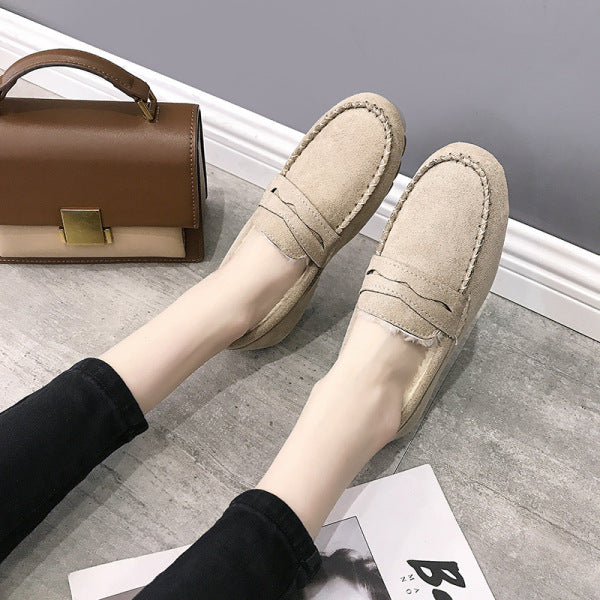 Fleece-lined Cotton Shoes