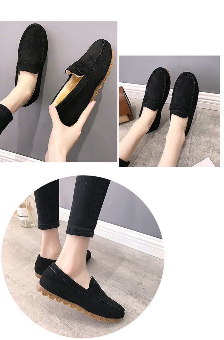 Fleece-lined Cotton Shoes