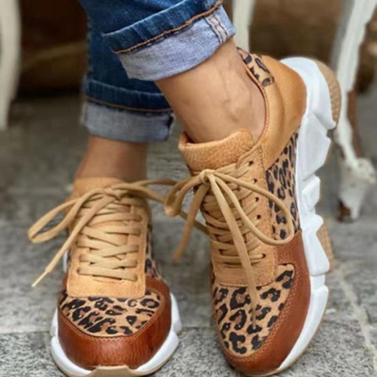 Leopard-Print Casual Shoes sneakers
