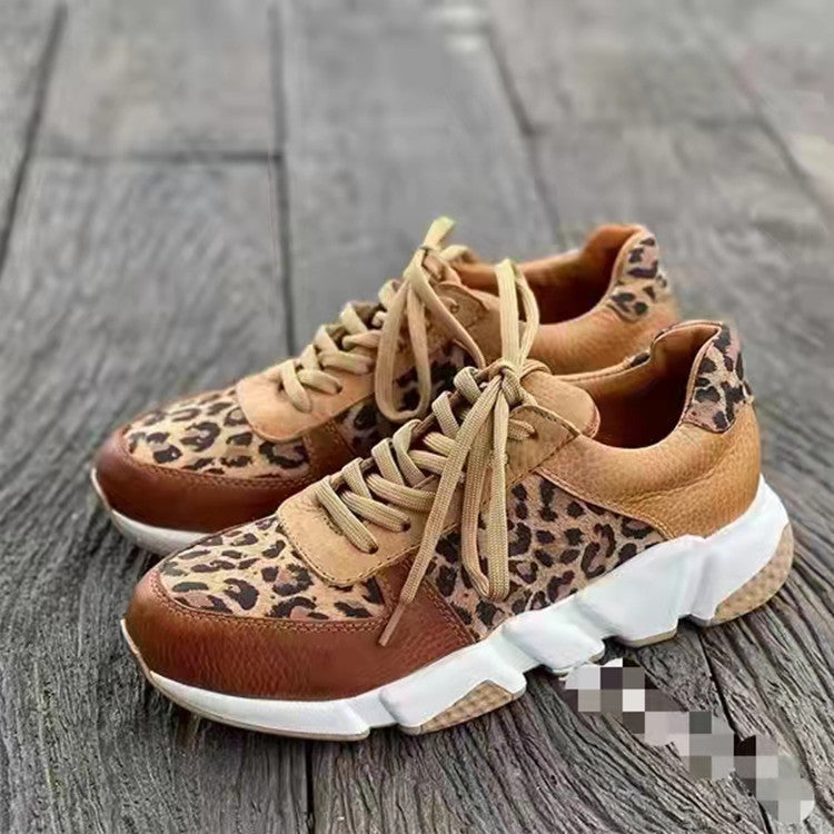 Leopard-Print Casual Shoes sneakers