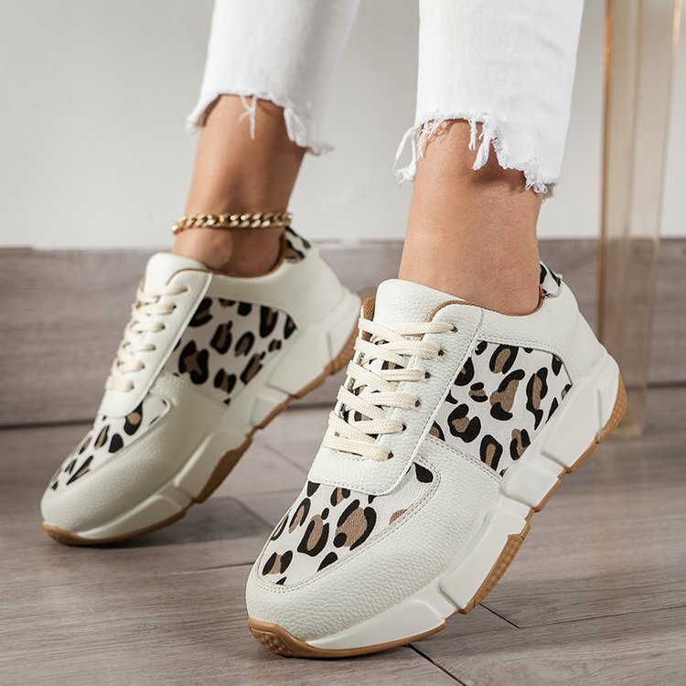 Leopard-Print Casual Shoes sneakers