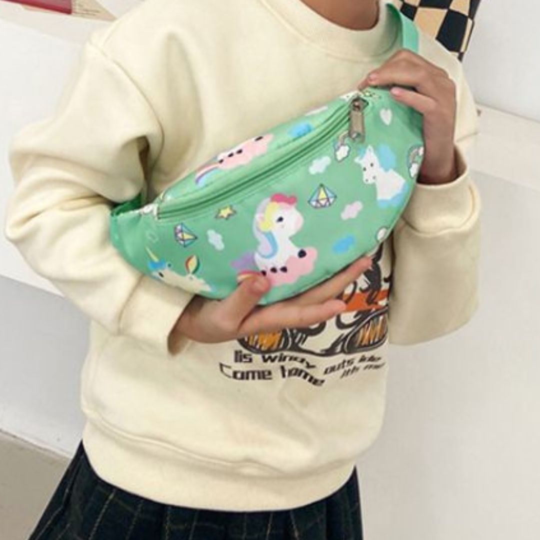 Dinosaur Print Children's Waist Bag