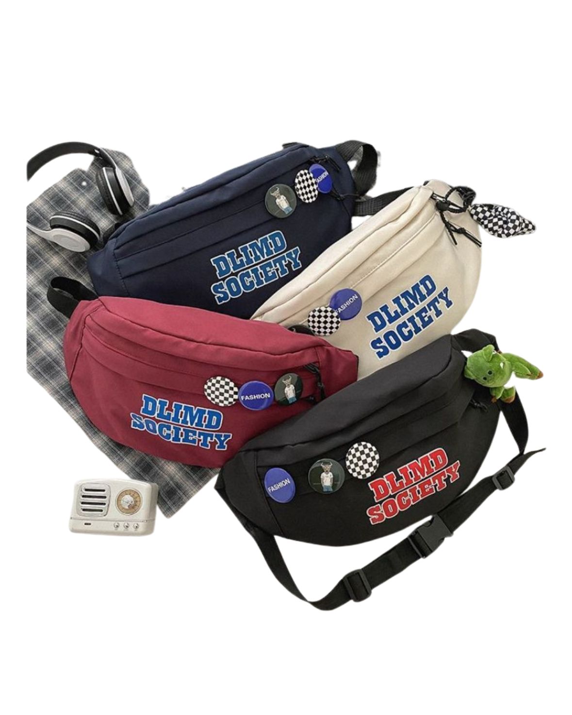 Retro Trendy Chest Bag-satchel