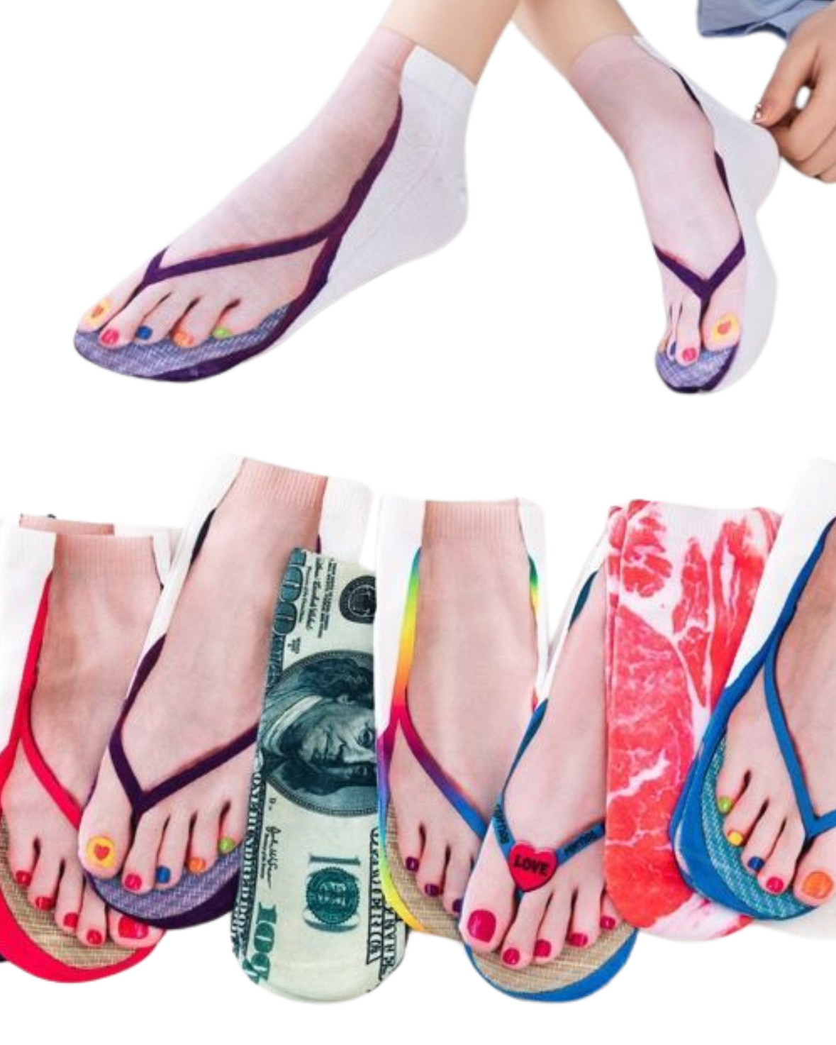 3D Printed Fun  Slippers And Socks