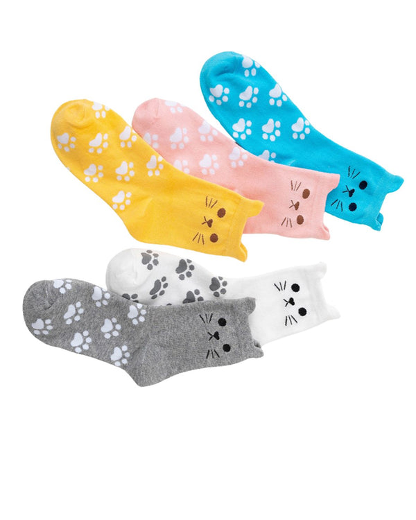 Socken mit Katzenmuster, trendige Socken, lustige Socken, Modeaccessoire, Geschenk für Katzenliebhaber, Feline - K.Stone Brothers and Co™️Style