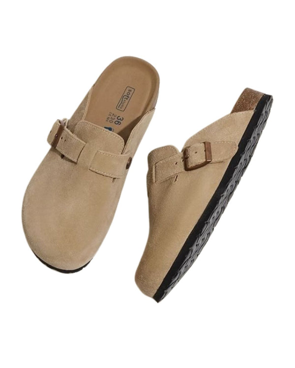 boston beige, slippers brow, king stone brothers and co, boston slippers, 