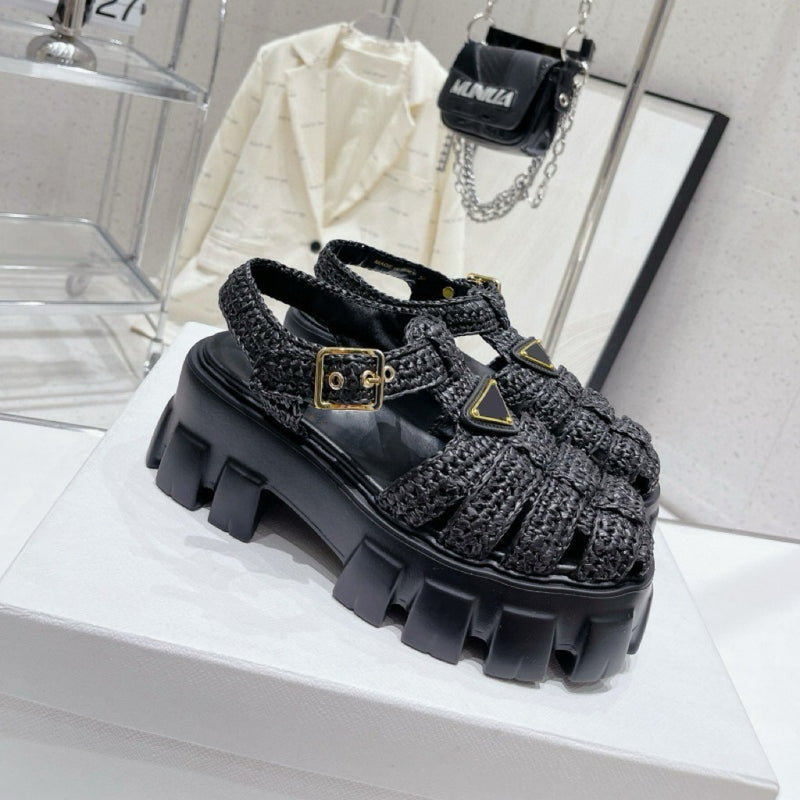 Women's Gear Platform Heel Shoes