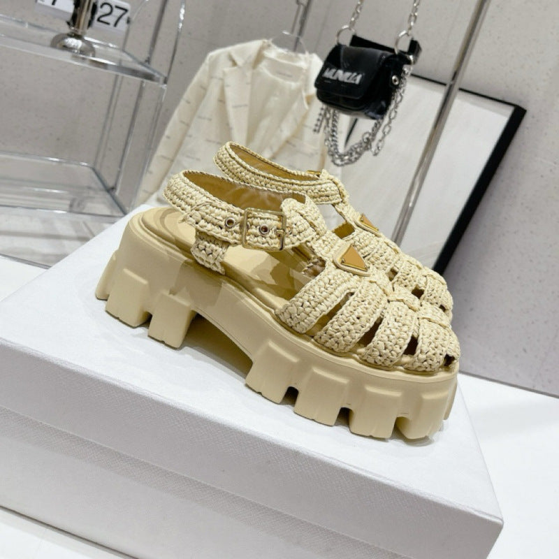 Women's Gear Platform Heel Shoes