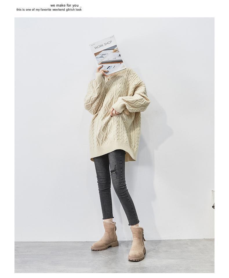 Women'S Velvet Shoes Warm Boots