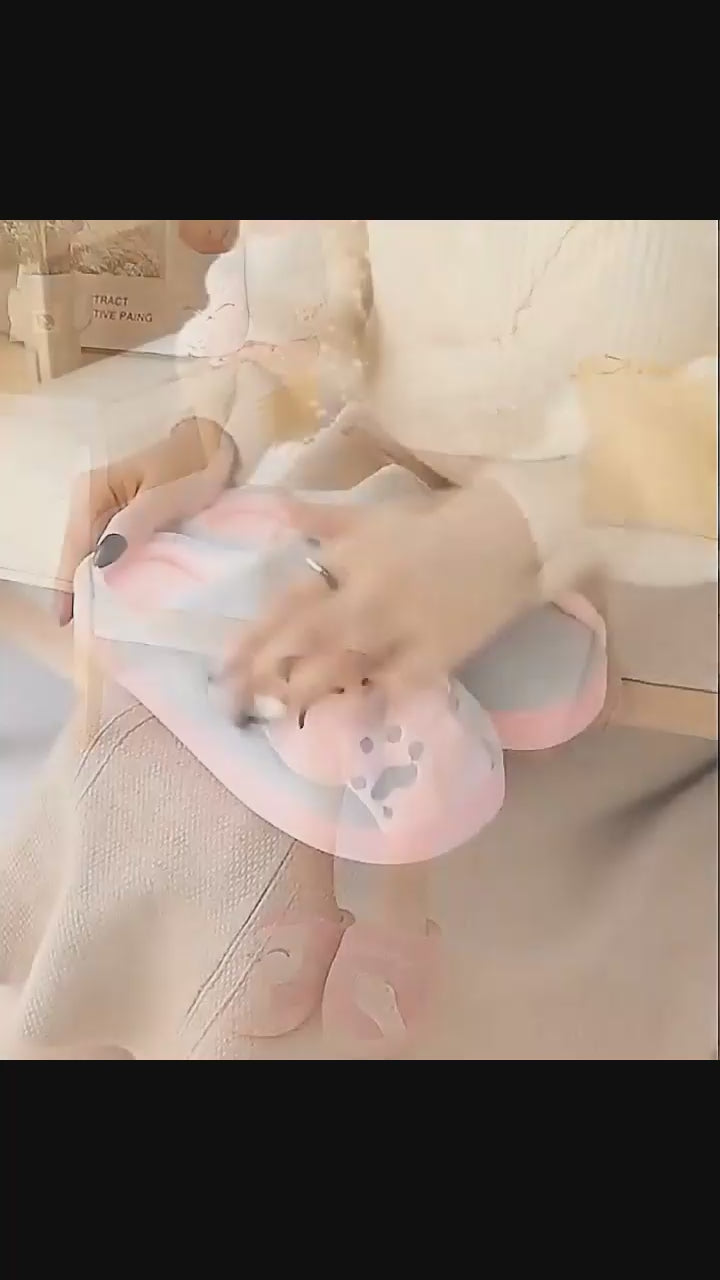 Cat Cotton Slippers