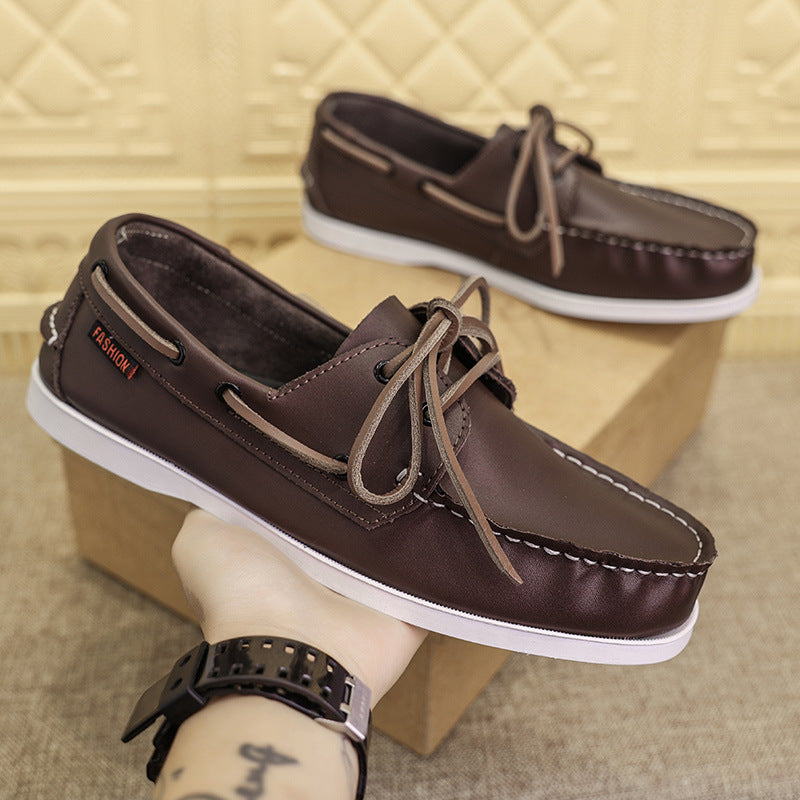Korean-Style Bean Shoes