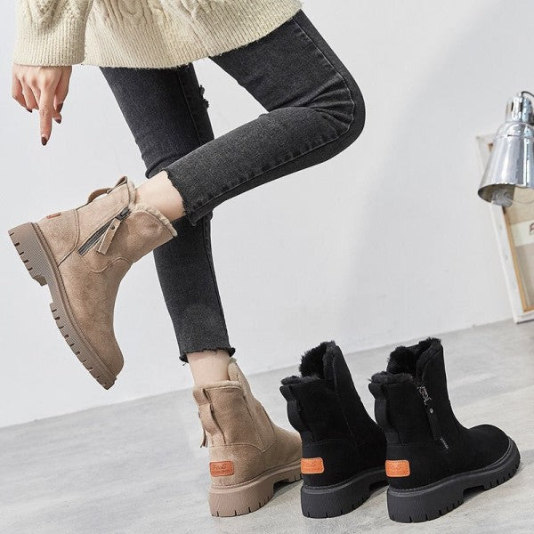 Women'S Velvet Shoes Warm Boots